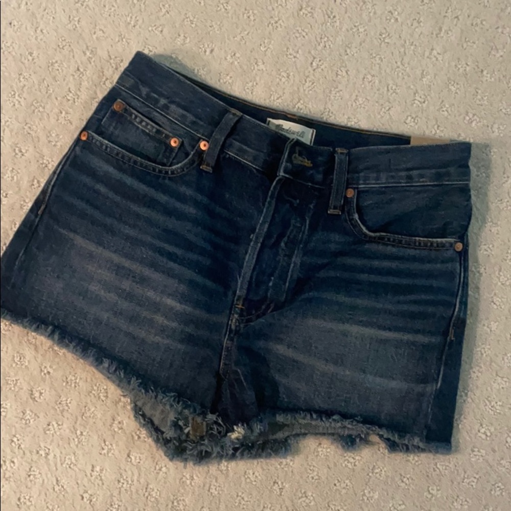 NWT Size 26 Madewell Denim Dad Jean Short